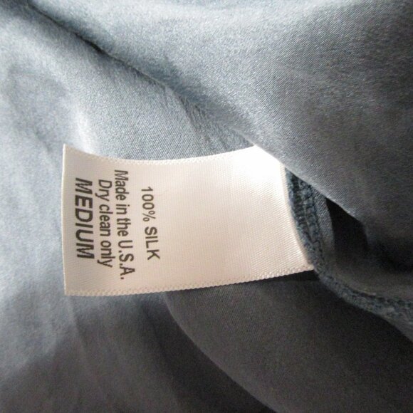 Kate and Kass Blue Silk Dress - Picture 10 of 10